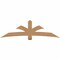 Ekena Millwork Davenport Timber Gable Bracket, Western Red Cedar, 84"W x 24"H x 3 1/2"D x 5 1/2"F, 7/12 Pitch GBW084X24X0406DAV00SWR - alternate 1
